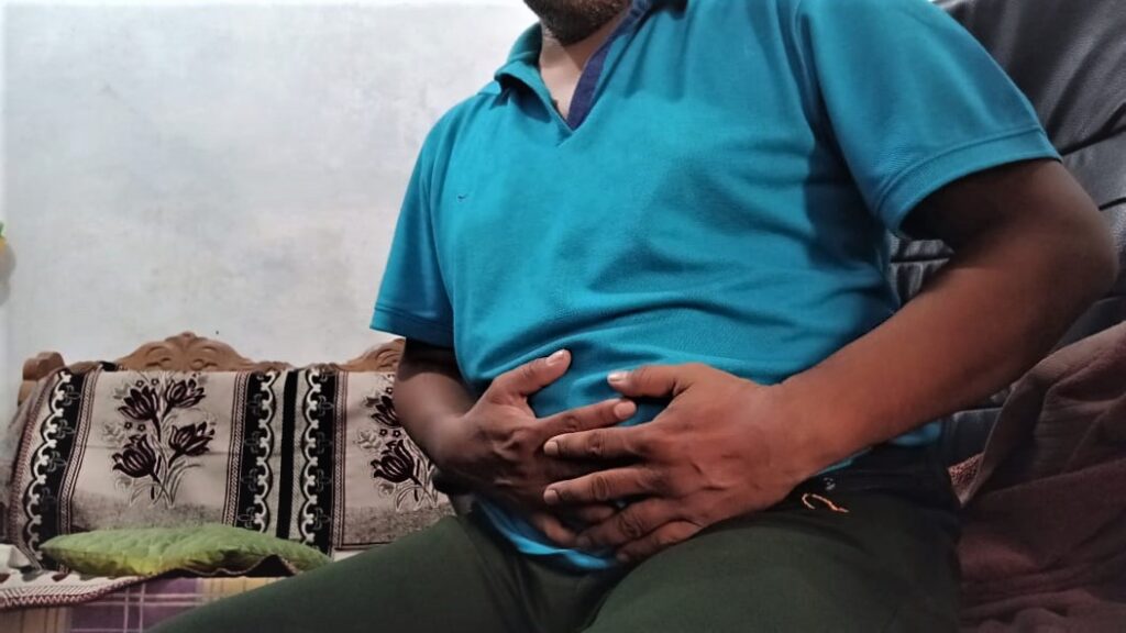 Shigella infection in the intestines with US