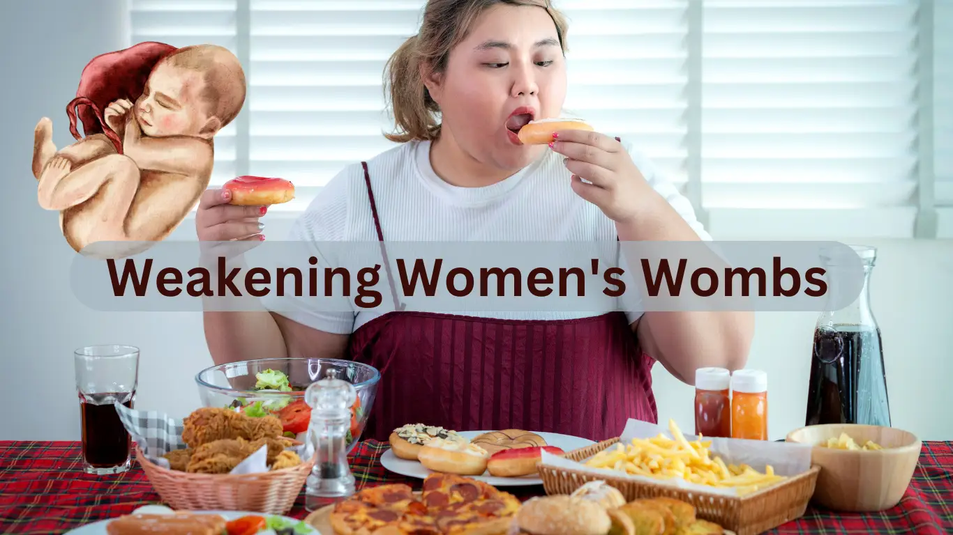 Obesity and Junk Food Weakening Women's Wombs