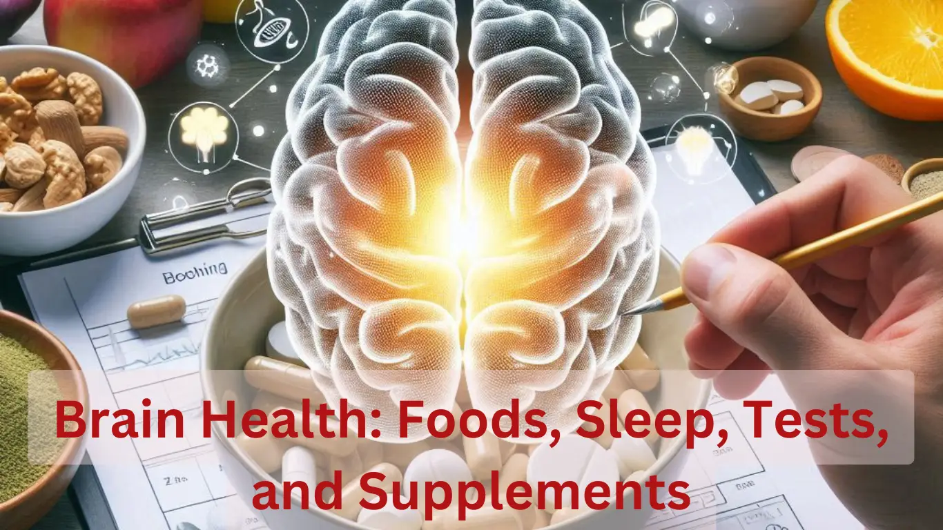 Brain Health: Foods, Sleep, Tests, and Supplements