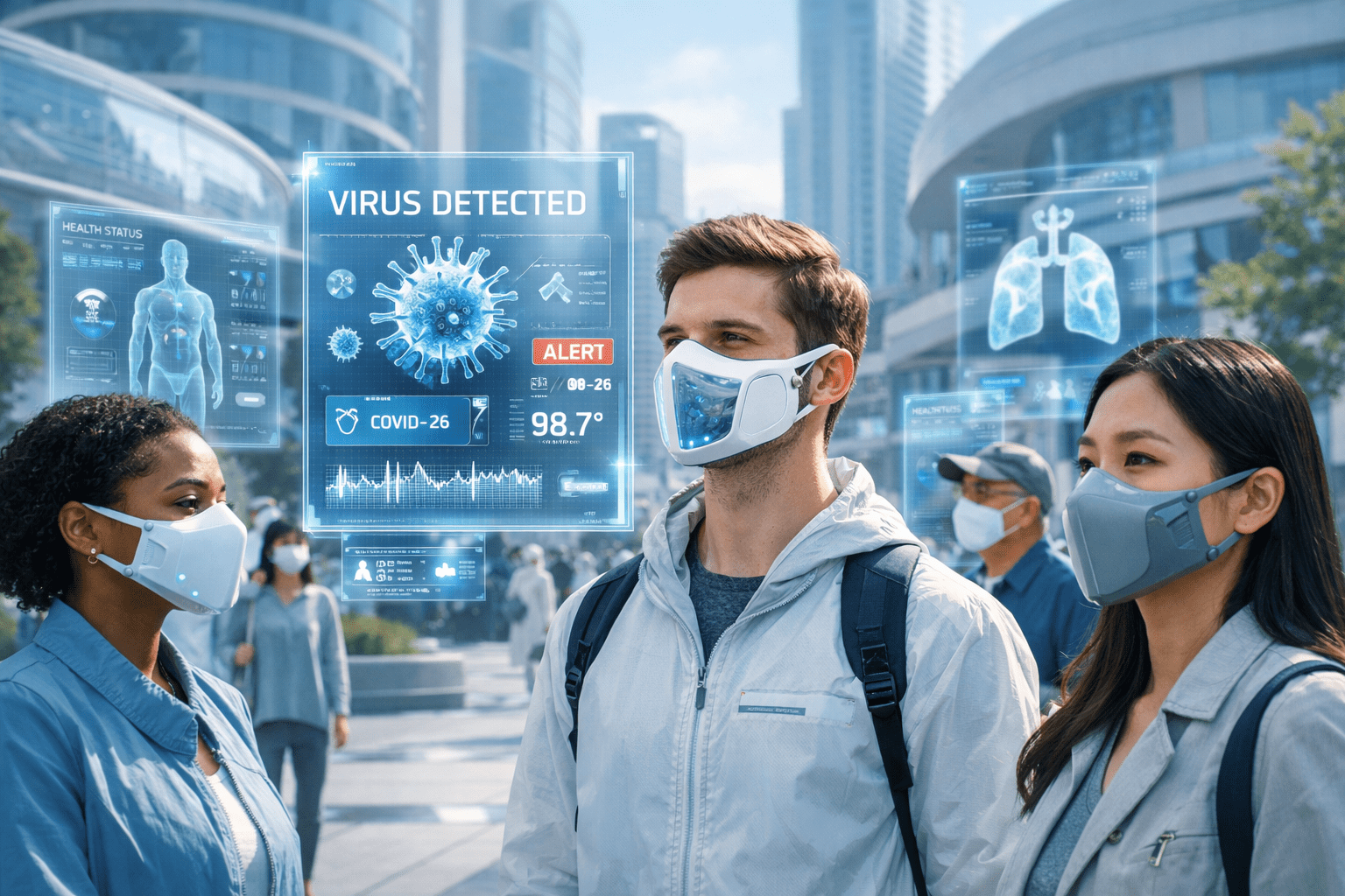 COVID Symptoms in 2026 | Futuristic healthcare