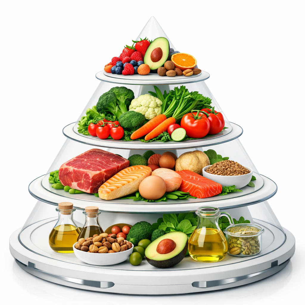 Food Pyramid Concept